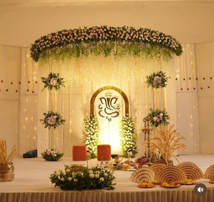 Hindu Wedding Pooja Decoration